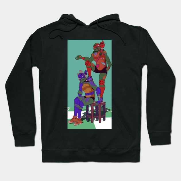 B-team Hoodie by Styx does art